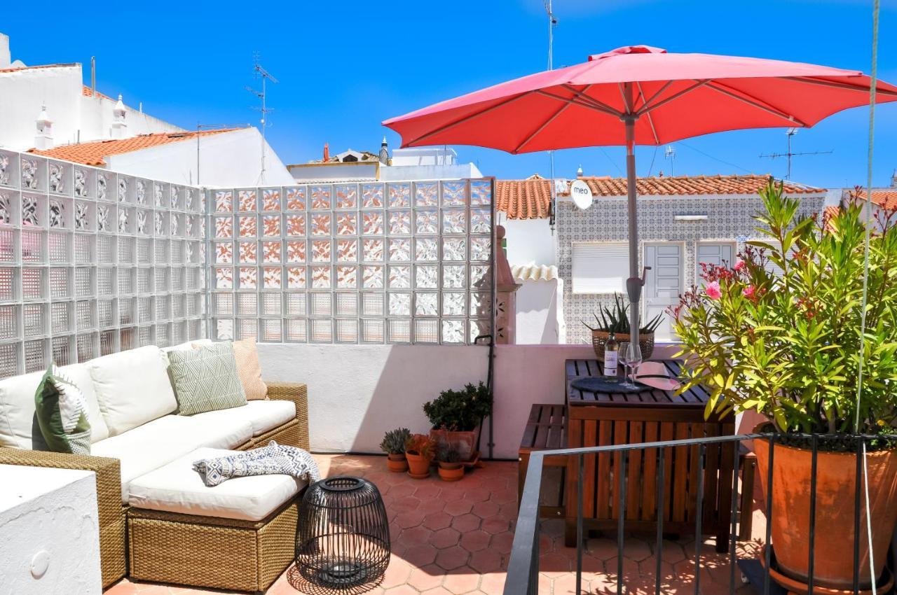 Lovelystay - Casa Salto - Charming Townhouse With Large Terrace 塔维拉 外观 照片